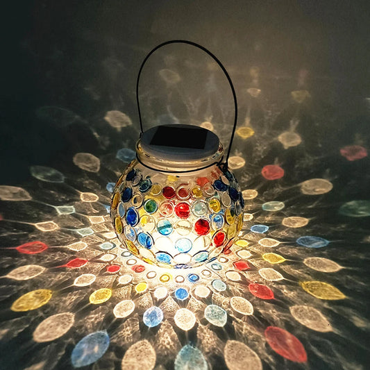 LED Solar Lights Outdoor Solar Glass Bottle Jar Table Lamp Pendant Solar Night Light For Garden Party Camping Terrace Yard Decor